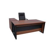 Modern Dark Brown Wood Manager Desk Proffice furniture